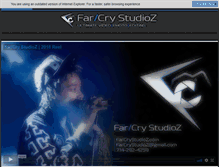 Tablet Screenshot of farcrystudioz.com
